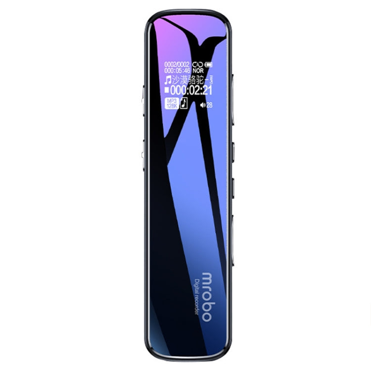 Mrobo RV-19 0.96-inch HD Screen 3D Noise Reduction Recording Pen Music Player, 4GB, 8GB, 16 GB, 32GB, 64GB, 128GB