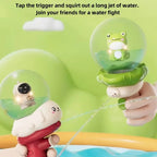 Summer Children Cartoon Bared Water Toys Outdoor Water Play Toys, Astronaut Blue, Astronaut Red, Frog Red, Frog Green, Astronaut With Lights Blue, Astronaut With Lights Blue Red, Frog With Lights Red, Frog With Lights Green