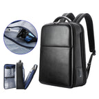 Bopai 61-18911 Large Capacity Waterproof Travel Laptop Backpack With USB+Type-C Port, Ultimate, Deluxe