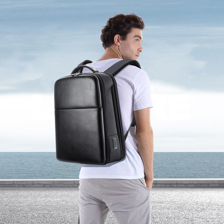 Bopai 61-18911 Large Capacity Waterproof Travel Laptop Backpack With USB+Type-C Port, Ultimate, Deluxe