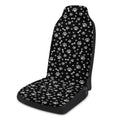 Car Universal Printed Seat Protector Automobile Decoration Supplies, Footprint And Bone