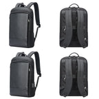 Bopai First-Layer Cowhide Business Commuter Waterproof And Lightweight Laptop Backpack, 61-122731, 61-122721