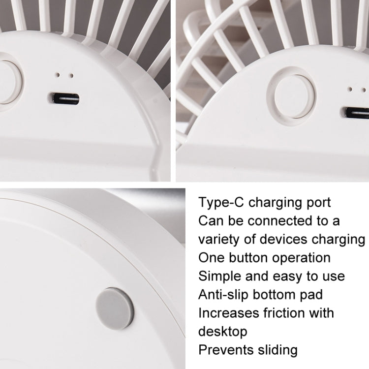 Air Circulating Fan USB Charging Desktop Quiet Fan