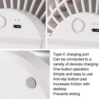 Air Circulating Fan USB Charging Desktop Quiet Fan