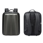Bopai 61-122579 Large Capacity Hard Shell Password Lock Waterproof Business Laptop Backpack, (Grey)