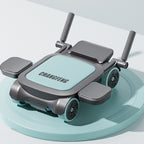 CHANGFENG Four-wheel Abdominal Roller With Elbow Support & Phone Bracket Fitness Equipment