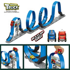 Children Anti-gravity Track Car Assembly Toys DIY Inertia Rebound Magnetic Levitation Racing Car, 85cm, 230cm, 440cm