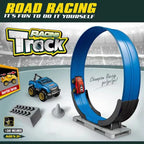 Children Anti-gravity Track Car Assembly Toys DIY Inertia Rebound Magnetic Levitation Racing Car, 85cm, 230cm, 440cm