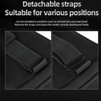 Car Sun Visor Armrest Box Back Hanging Tissue Box, Black, Beige, Brown