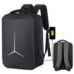 Large-Capacity Waterproof Business Commuter Laptop Backpack with USB Port, 15 inch
