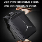 Large-Capacity Waterproof Business Commuter Laptop Backpack with USB Port, 15 inch