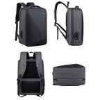 Large Capacity Password Lock Anti-Theft Laptop Backpack With USB Port, 16 inch