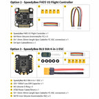 3-6S Lipo Barometer For RC Drone, SpeedyBee BLS 50A 4-in-1 ESC, SpeedyBee F405 V3 Flight Controller, SpeedyBee F405 V3 50A Stack