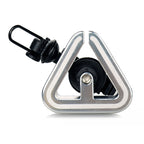 N+1 Mountain Bike Bell Universal Triangle Copper Bell, Clip Ring Black, Clip Ring Silver, Rubber Band Black, Rubber Band Silver