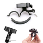 N+1 Mountain Bike Bell Universal Triangle Copper Bell, Clip Ring Black, Clip Ring Silver, Rubber Band Black, Rubber Band Silver