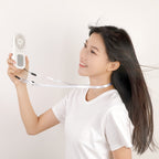 USB Charging Folding Outdoor Handheld Mini Cold Compress Fan Desktop Cooling Fan