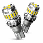 2pcs T10 3030+4014 18LED Constant Current Decoder Indicator Light Reversing Light, T10 (White)