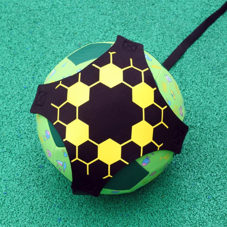 Soccer Kick Trainer Solo Football Training Aid with Adjustable Belt Training Juggle Band
