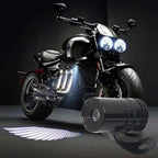 1pair Motorcycle Angel Wings Welcome Light LED Chassis Modified Wings Projector Light