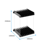 Game Card CD Disk Storage Bracket Wall Mounted Storage CD Case, 32 sheets