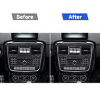 For Mercedes-Benz G-Class W463 2pcs /Set Multimedia Panel Decorative Sticker