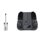 For Sony PS5 Slim PGTECH GP-521 Handle Charging Base Host Cooling Rack With Disc Rack, GP-521 Black, GP-521 White