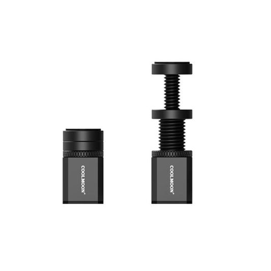 COOLMOON Graphics Card Stand Desktop Computer Graphics Card Vertical Top Support Bracket Screw Telescopic Support Rods, 2.8-5cm (Black), 2.8-5cm (Silver), 5-8cm (Black), 5-8cm (Silver), 7.5-12cm (Black), 7.5-12cm (Silver)