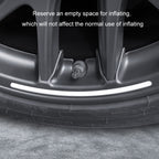 For 2024 Tesla Model 3 Half Hemming Luminous Hubcaps
