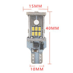 2pcs Automotive LED Reversing Lights Decode Induction Wide Voltage Brake Lights