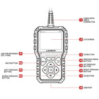 Launch Creader CR529 OBD2 Car Engine Fault Tester Code Scanner