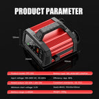 FOXSUR 25A 12V/24V Portable High-Power Car Ship Motorcycle Charger, US Plug, EU Plug, UK Plug, AU Plug, JP Plug