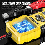 FOXSUR 12V/24V Automotive Lead-acid Battery Internal Resistance Rapid Analyzer, Yellow