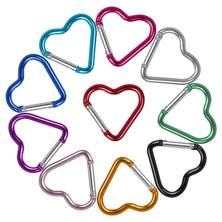 5pcs Love Hiking Buckles Backpack Hooks Cell Phone Water Bottle Hooks