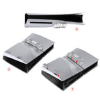 For Sony PS5 Slim DOBE TP5-3582 Game Console Horizontal Storage Holder, Black, Transparent