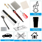 53pcs /Set Plastic Parts Repair Tool Car Bumper Restorating Kit Set, US Plug, EU Plug, AU Plug, UK Plug