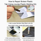53pcs /Set Plastic Parts Repair Tool Car Bumper Restorating Kit Set, US Plug, EU Plug, AU Plug, UK Plug
