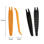 10pcs Driving Recorder Hidden Wire Car Audio Disassembly Assembly Tool, Orange, Black