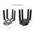 Waveshare SIM8262E-M2 5G HAT For Raspberry Pi, Quad Antennas 5G NSA, 5G/4G/3G Compatible