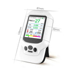 8-In-1 Air Quality Detector PM2.5 / PM1.0 / PM10 / HCHO / TVOC / O3 / Temperature / Humidity Monitor, DM502-O3