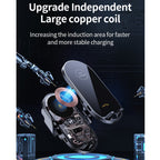 Car Air Outlet Smart Induction Wireless Charging Mobile Phone Holder