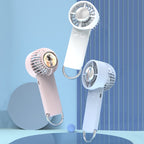 Outdoor Handheld Ice Air Conditioning Fan Astronaut Night Light Semiconductor Cooling Fan