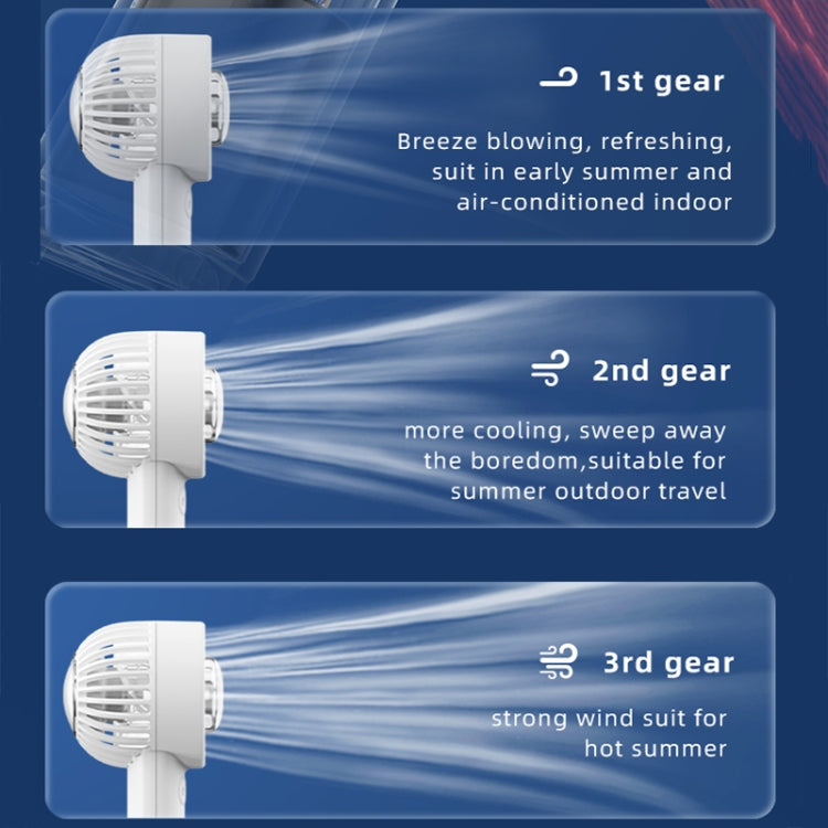 Outdoor Handheld Ice Air Conditioning Fan Astronaut Night Light Semiconductor Cooling Fan