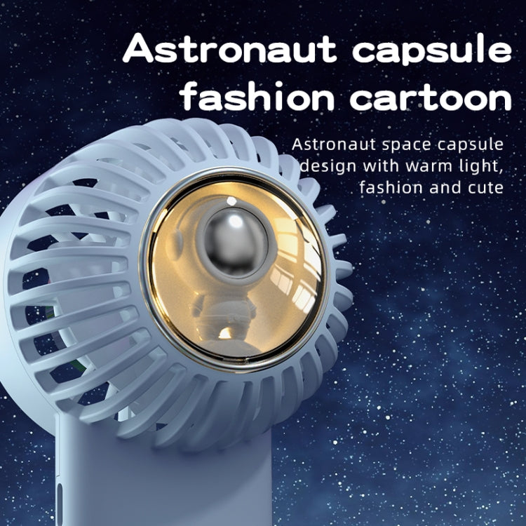 Outdoor Handheld Ice Air Conditioning Fan Astronaut Night Light Semiconductor Cooling Fan