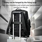 Bopai 61-123561 Large Capacity Business Trip Laptop Backpack, 61-123561