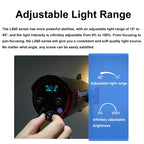 Aputure Adjustable Focus LED Photography Light Indoor Interview Video Live Fill Light, LS 60d, LS 60x