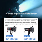 Aputure Adjustable Focus LED Photography Light Indoor Interview Video Live Fill Light, LS 60d, LS 60x