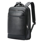 Bopai 61-122391 Large-capacity First-layer Cowhide Business Laptop Backpack With USB+Type-C Port, 61-122391