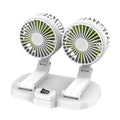 5V USB Port Car Dual-head Fan Circulation Fan