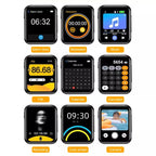 A30  MP3 Player With FHD 720P Digital Camera Bluetooth 5.4 Lossless Sound Audio Player, Excluding Memory Card, 4GB, 8GB, 16GB, 32GB, 64GB