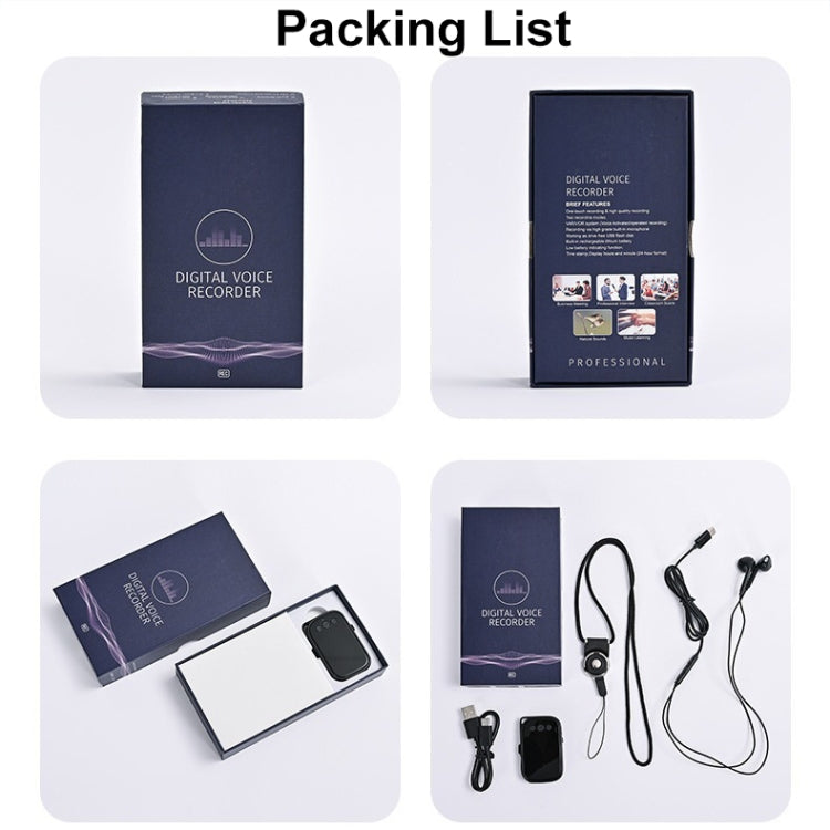 C20 HD Intelligent Noise Reduction Mini Recorder With OTG, 16GB, 32GB, 64GB